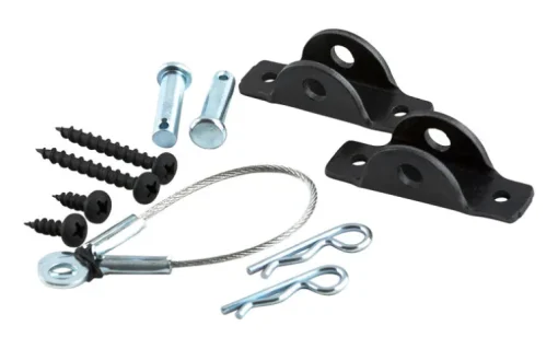 Hangman Black Funiture Anti-Tip Kit 1 Set 400 Lb.