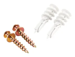 Hangman Gold Drywall Wall Hangers W/Anchors 2 Pk 80 Lb.