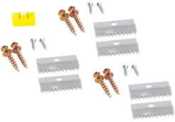 Hangman Silver Flushmount Hanger 6 pk