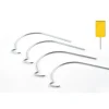Hangman Silver J-Hooks 30 lb 4 pk