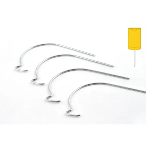 Hangman Silver J-Hooks 30 lb 4 pk