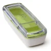 Harold Clear ABS/Silicone/Polypropylene BPA-Free Snack on the Go Container 6.25 x 2.38 x 1.75 in.