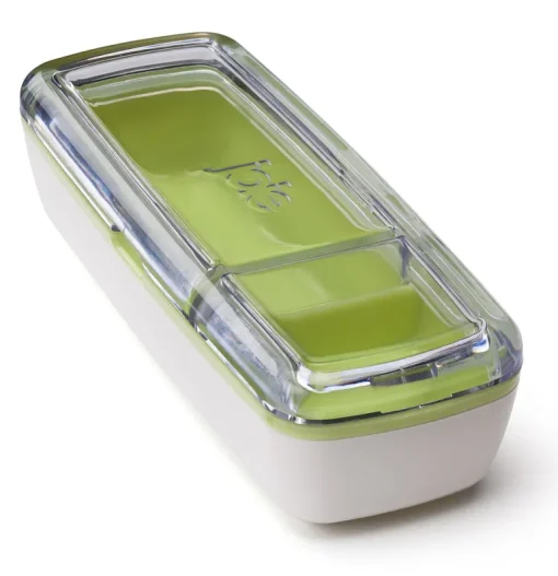 Harold Clear ABS/Silicone/Polypropylene BPA-Free Snack on the Go Container 6.25 x 2.38 x 1.75 in.