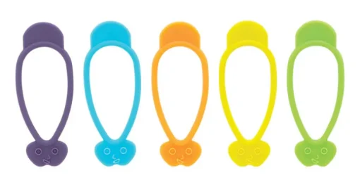 Harold Import Assorted Silicone Bag Ties
