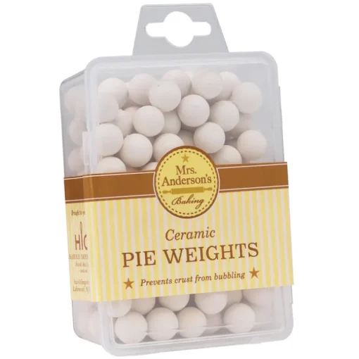 Harold Import Mrs. Anderson's White Ceramic Baking Weight Pie Beans
