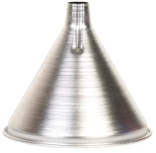 Harold Import Silver 4 in. H Aluminum 12 oz Funnel
