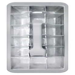 Harold Import Silver Aluminum Ice Cube Tray 6.5 oz