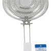 Harold Import Silver Chrome Heat Diffuser