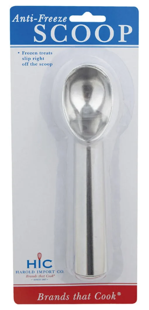 Harold Import Silver Steel Ice Cream Scoop