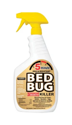 Harris 5 Minute Bed Bug Killer Liquid 32 oz