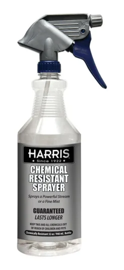 Harris Chemical Resistant 32 oz Mister/Sprayer Spray Bottle