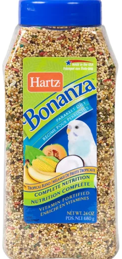 Hartz 91104 28 Oz Nutrition Bonanza Parakeet Food
