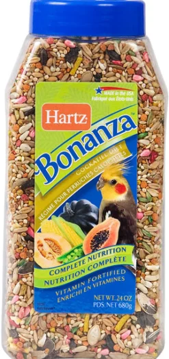 Hartz 91106 23 Oz Nutrition Bonanza Gourmet Cockatiel Diet