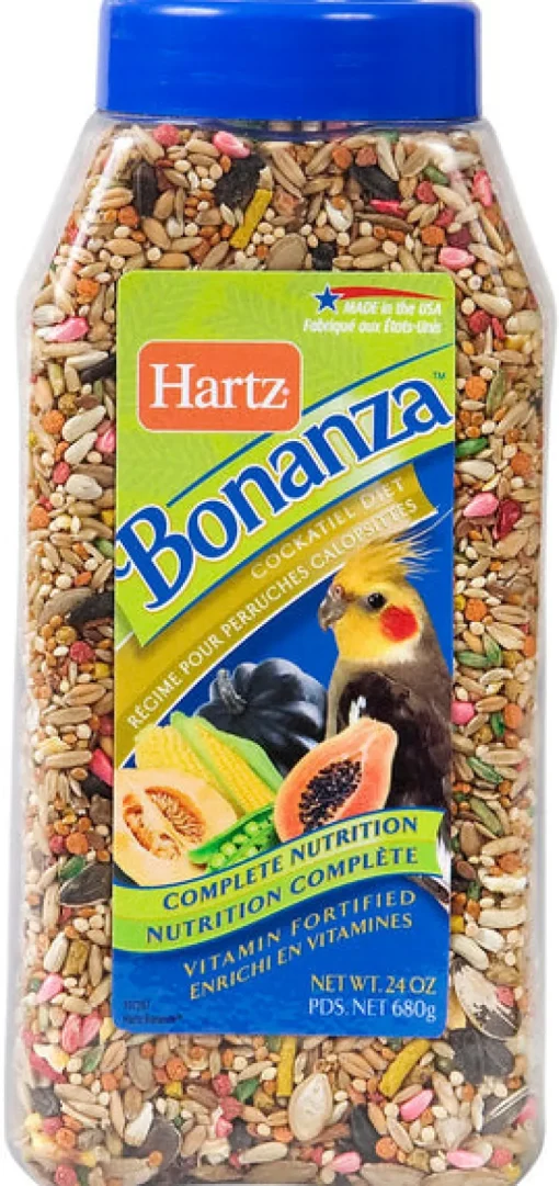Hartz 91106 23 Oz Nutrition Bonanza Gourmet Cockatiel Diet