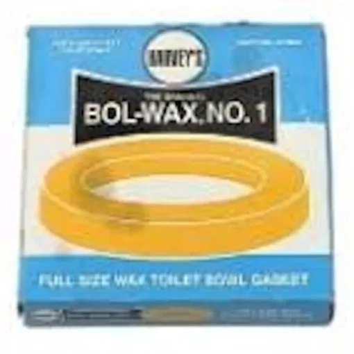 Harvey's Bol-Wax Wax Ring Polyethylene/Wax For Water Closets to Flanges