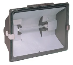 Heath Zenith Bronze Wall Mount Halogen Hardwired Non-Motion Security Floodlight 9.25 W x 4.25 D x 7 H in.
