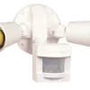 Heath Zenith Motion-Sensing Hardwired Halogen White Floodlight