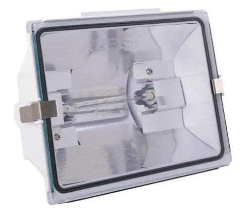 Heath Zenith Switch Controlled Halogen White Dimmable Outdoor Floodlight Hardwired
