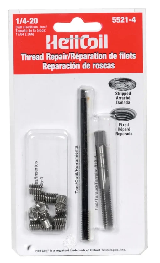 Heli-Coil 1/4 in. Stainless Steel Thread Repair Kit 1/4-20