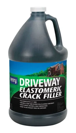 Henry Black Asphalt Rubber-Based Driveway Crack Repair 1 gal (Pack of 4)