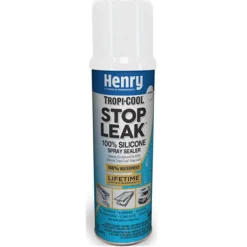 Henry Tropi-Cool Stop Leak White Silicone Roof Sealant 14.1 oz. (Pack of 12)