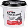 Hercules High Heat Non-Porous Regular Body Furnace and Stove Cement 1/2 gal.