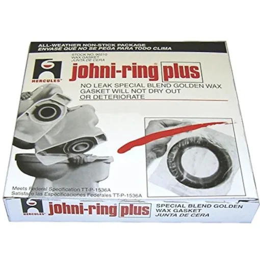 Hercules Johni-Ring Plus Wax Ring Petroleum Wax For Water Closets to Flanges
