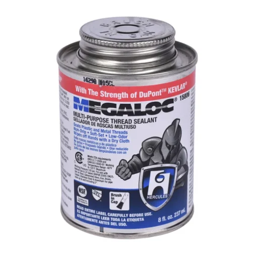 Hercules Megaloc Blue Thread Sealant 8 oz