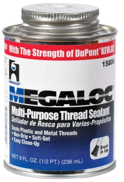 Hercules Megaloc Blue Thread Sealant 8 oz