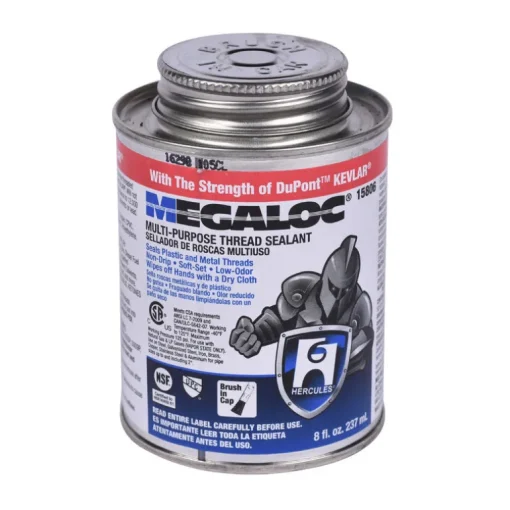 Hercules Megaloc Blue Thread Sealant 8 oz