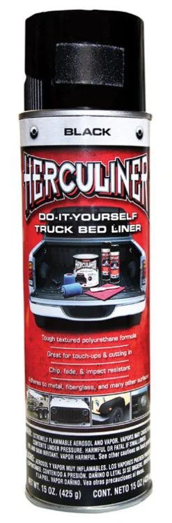 Herculiner Black Truck Bed Liner 15 oz