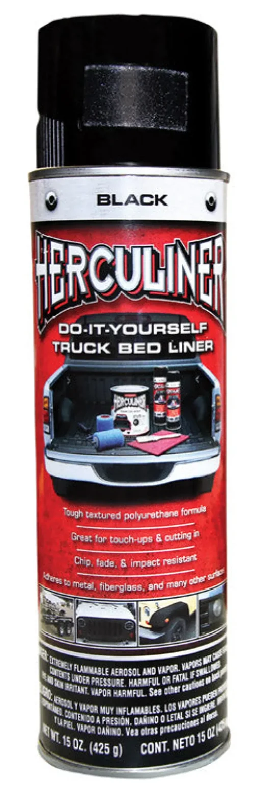 Herculiner Black Truck Bed Liner 15 oz