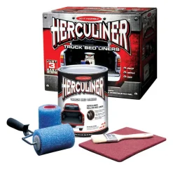 Herculiner Black Truck Bed Coating Kit 1 gal
