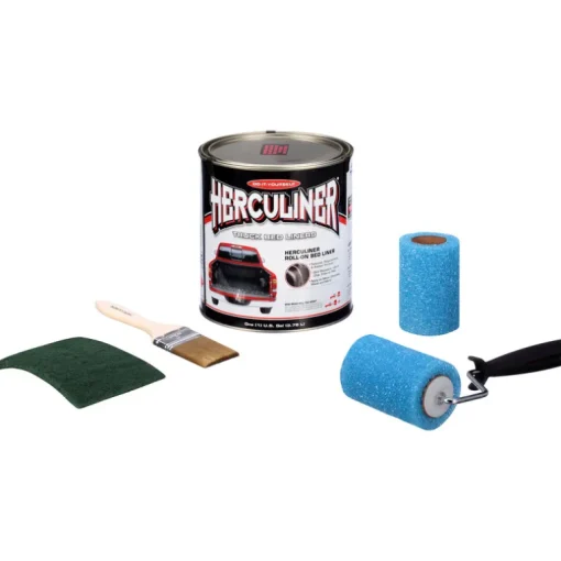 Herculiner Black Truck Bed Coating Kit 1 gal