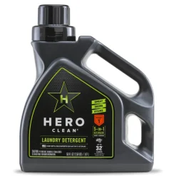 Hero Clean Juniper Scent Laundry Detergent Liquid 50 oz. (Pack of 6)
