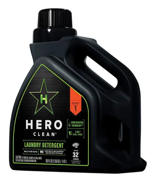 Hero Clean Juniper Scent Laundry Detergent Liquid 50 oz. (Pack of 6)