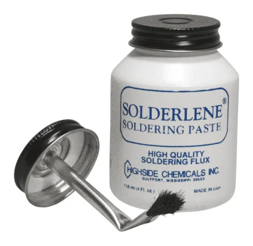 Highside Chemicals Solderlene 4 oz Lead-Free High Quality Paste Flux Petrolatum 1 pc