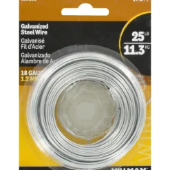 Hillman 110 ft. L Galvanized Steel 18 Ga. Wire (Pack of 6)