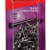 Hillman 18 Ga. x 5/8 in. L Bright Steel Wire Nails 1 pk 2 oz. (Pack of 6)
