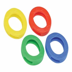 HILLMAN 7/8 in. D Plastic Assorted Key Bands