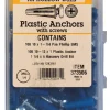 Hillman .19 in. D X 1 in. L Plastic Pan Head Conical Anchor Kit 201 pk