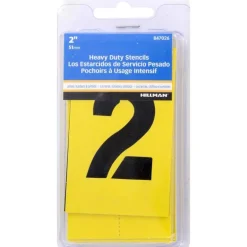 Hillman 2 in. L Heavy Duty Stencil Kit