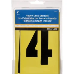 Hillman 4 in. L Heavy Duty Stencil Kit