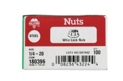 HILLMAN 1/4 in. Zinc-Plated Steel USS Whiz Lock Nut 1 pk