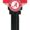 Hillman Alabama Crimson Tide Painted Key House/Office Universal Key Blank Single sided (Pack of 6)