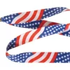 HILLMAN American Flag Polyester Multicolored Decorative Key Chain Lanyard