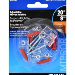 Hillman AnchorWire Medium Mirror Holder Kit 1 lb. 6 pk (Pack of 10)