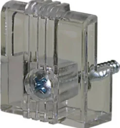 Hillman AnchorWire Plastic Coated Heavy Duty Mirror Holder Kit 4 lb. 4 pk Plastic (Pack of 10)