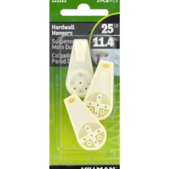 Hillman AnchorWire Plastic Coated Hardwall Picture Hook 25 lb. 3 pk (Pack of 10)