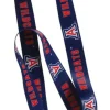 Hillman Arizona Wildcats Polyester Multicolored Decorative Key Chain Lanyard (Pack of 6)